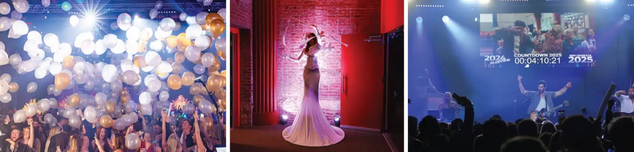 Charleston Wonderland New Year's Eve full-width decor image