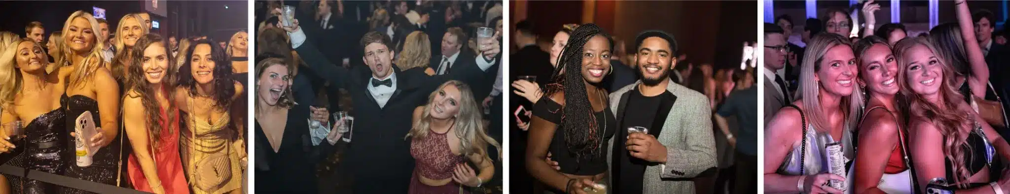 Charleston Wonderland New Year's Eve full-width entertainment collage